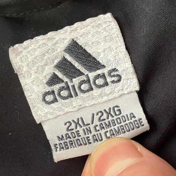 Adidas’s Gray Pullover fleece 3 quarter Zip Size: Men's 2XL Excellent Condition - Picture 10 of 14